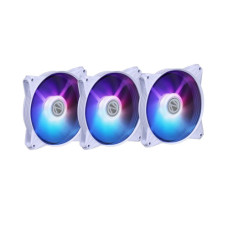 Zebronics PGF600 3 Fan Combo Kit For Cabinet - White