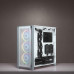 CORSAIR 4000D AIRFLOW TEMPERED GLASS MID-TOWER ATX CASE, WHITE