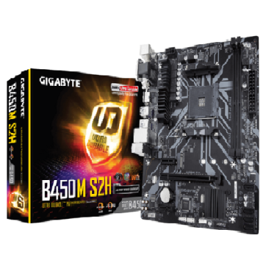 Gigabyte B450M-S2H Micro ATX Motherboard