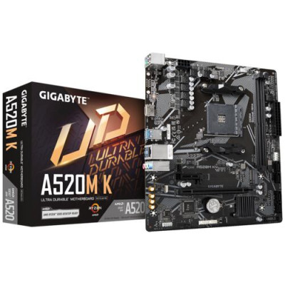 Gigabyte A520M K Micro Atx Motherboard