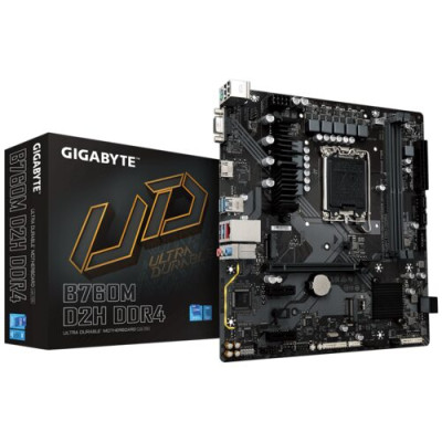 Gigabyte B760M D2H DDR4 Micro Atx Motherboard