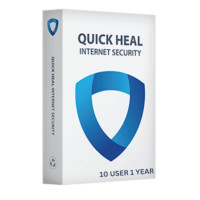 Quick Heal Internet Security - 10 Users 1 Year