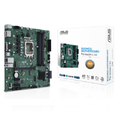 Asus Pro B660M-C D4-CSM Micro ATX Motherboard