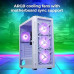 Zebronics Zeb-Aero Mid Tower Premium Gaming Cabinet - White