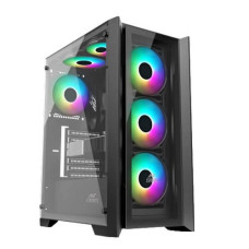 Ant Esports ICE-170TG (ATX) Mid Tower Cabinet (Black)