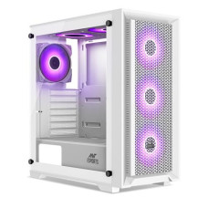 Ant Esports SX7 Auto RGB ATX Mid Tower Premium Gaming Cabinet - White