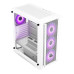 Ant Esports SX7 Auto RGB ATX Mid Tower Premium Gaming Cabinet - White