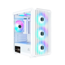 Ant Esports 205 Mini 6F Mid Tower Gaming Cabinet - White