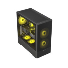 Ant Esports 511 Air 5F Mid Tower Gaming Cabinet - Black