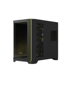 Ant Esports Crystal ARC Mid Tower Gaming Cabinet - Black