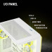 Ant Esports Crystal ARC Mid Tower Gaming Cabinet - White
