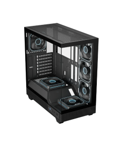 Ant Esports Crystal Neo ARGB E-ATX Mid Tower Case - Black