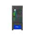 Ant Esports Crystal X3 LCD ARGB ATX Mid Tower Cabinet - Black