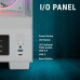 Ant Esports Crystal X3 LCD ARGB ATX Mid Tower Cabinet - White