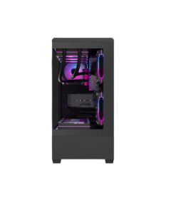 Ant Esports Crystal X6 Lite Mid-Tower Gaming Cabinet - Black