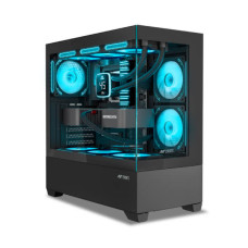 Ant Esports Crystal Z3 ARGB Mid Tower Cabinet - Black