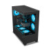 Ant Esports Crystal Z3 ARGB Mid Tower Cabinet - Black