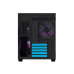 Ant Esports Crystal X6 Mini Gaming Cabinet - Black