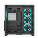 Ant Esports Crystal Mirror ATX Mid Tower Cabinet - Black