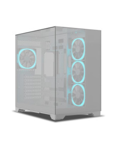 Ant Esports Crystal Mirror ATX Mid Tower Cabinet - White