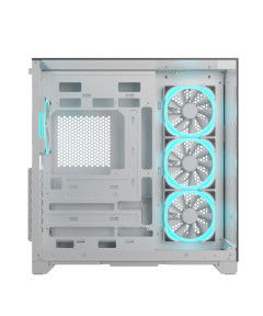 Ant Esports Crystal Mirror ATX Mid Tower Cabinet - White