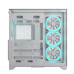 Ant Esports Crystal Mirror ATX Mid Tower Cabinet - White