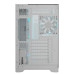 Ant Esports Crystal Mirror ATX Mid Tower Cabinet - White