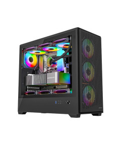 Ant Esports EVO 360 Lite Mid Tower Gaming Cabinet - Black