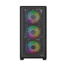 Ant Esports EVO 360 Lite Mid Tower Gaming Cabinet - Black