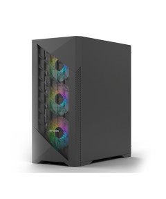 Ant Esports ICE 270M 6F Mid Tower Gaming Cabinet - Black