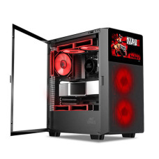 Ant Esports ICE Digital C3 ARGB ATX Mid Tower Case - Black