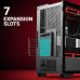 Ant Esports ICE Digital C3 ARGB ATX Mid Tower Case - Black