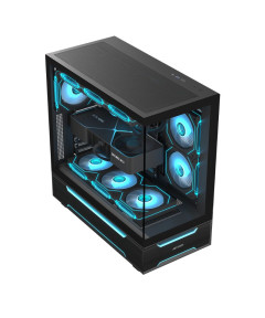 Ant Esports Crystal X6 Pro Mid-Tower Gaming Cabinet - Black