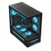 Ant Esports Crystal X6 Pro Mid-Tower Gaming Cabinet - Black