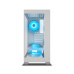 Ant Esports Crystal X7 ARGB Mid Tower Gaming Cabinet with Type-C - White
