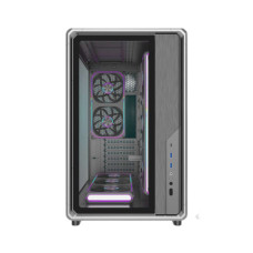 Ant Esports Crystal X8 Frame Gaming Cabinet Black