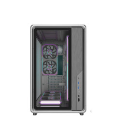 Ant Esports Crystal X8 Frame Gaming Cabinet - Black