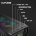 Ant Value VM41 ATX Mid-Tower Gaming Cabinet - Black