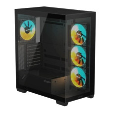 Gigabyte C500 Panoramic Stealth RGB Mid Tower Cabinet - Black