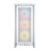 Corsair Frame 4000D RS ARGB Modular Mid-Tower Case - White