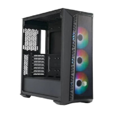 Cooler Master MasterBox 520 Mesh ARGB Mid Tower Gaming Cabinet - Black