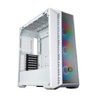 Cooler Master MasterBox 520 Mesh ARGB Mid Tower Gaming Cabinet - White