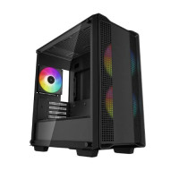 DeepCool CC360 ARGB Mini Tower Cabinet - Black