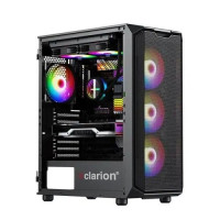 Clarion JM-Crystal ARGB Mid-Tower ATX Cabinet