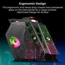 Zebronics Zeb-Valhalla Neo Mini Tower Premium Gaming Cabinet