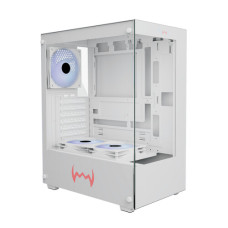 Dawg X 430 Mid Tower Cabinet - White