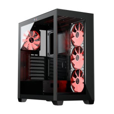 Dawg X 520 Mid Tower Cabinet - Black