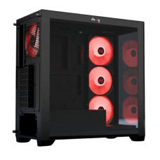 Dawg X 520 Mid Tower Cabinet - Black