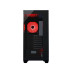 Dawg X 520 Mid Tower Cabinet - Black