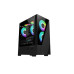 Zebronics Zeb Asta Pro Mini Tower Gaming Cabinet - Black